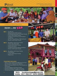 Railway Tourism: Railway Tour Package to Bukit Gantang Homestay, Perak